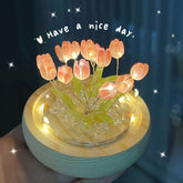 Led Tulip Artificial Flower Small Night Lamp